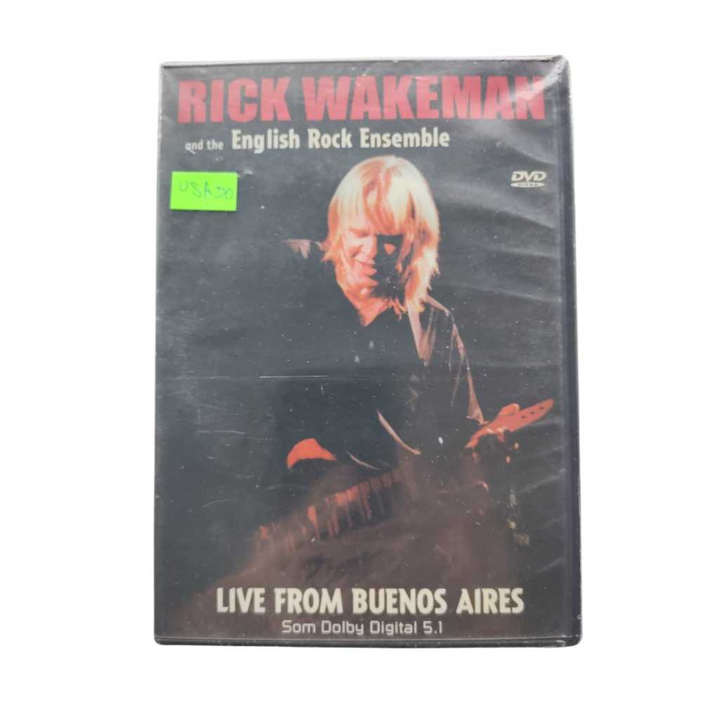 DVD Rick Wakeman Live From Buenos Aires Usado Conservado