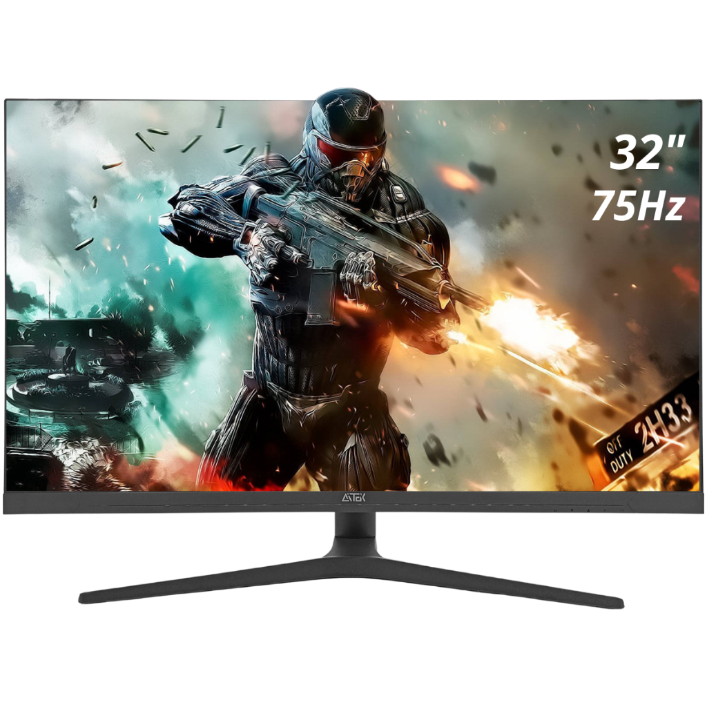 Monitor Gamer 27" Polegadas, 75hz, Hdmi/Vga, Full HD 1920x1080, Vesa - Miniatura 2