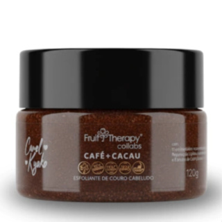 Esfoliante Couro Cabeludo - Detox Capilar - Carol Kyoko Café + Cacau 120g Left em Oferta na Shopee