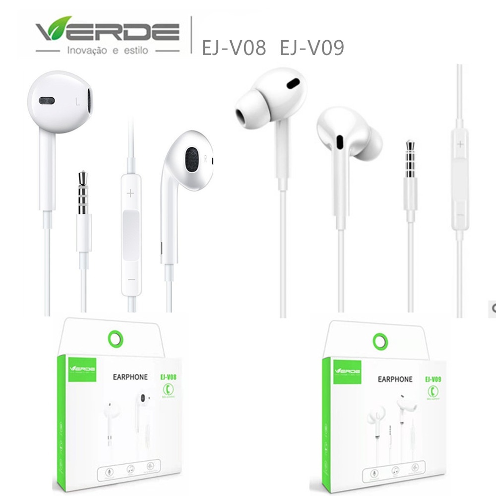 Fone De Ouvido Com Fio Hifi Microfone Compatível Com Fio Celula