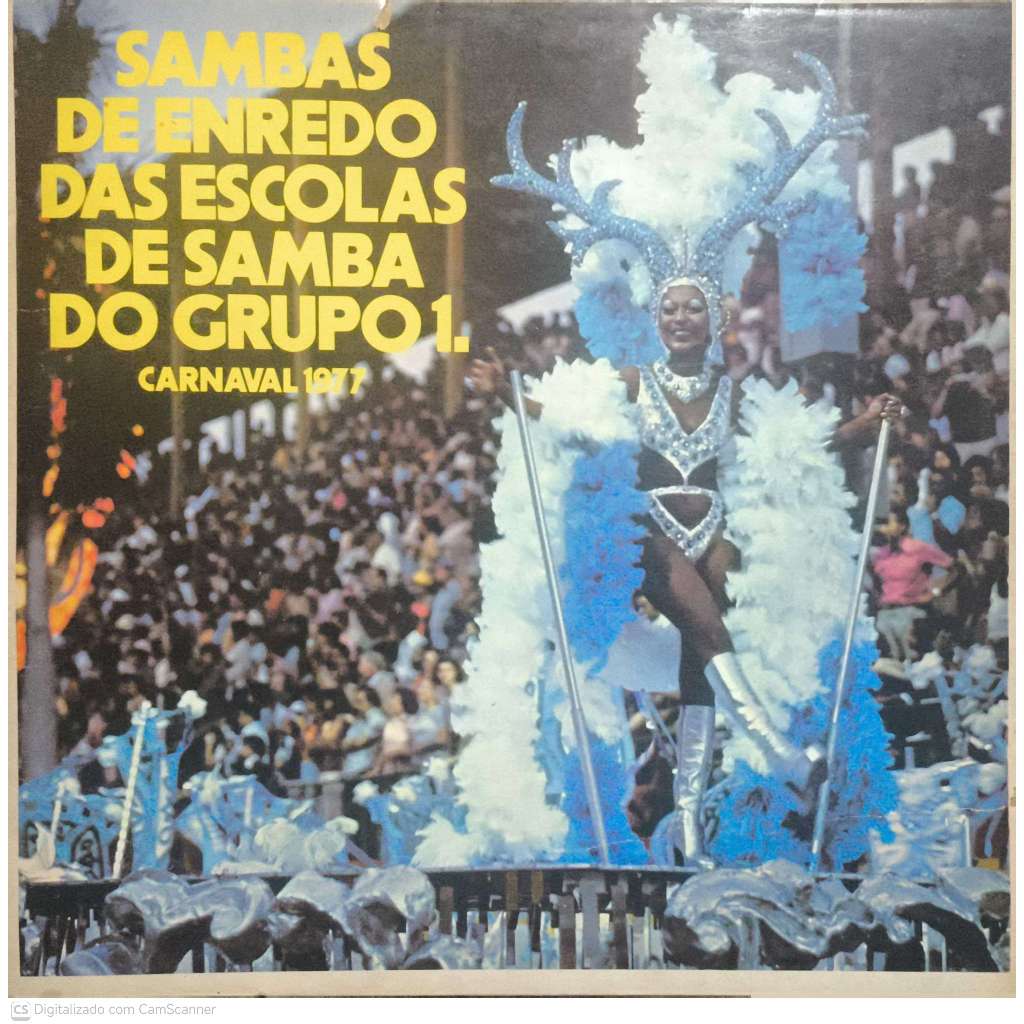 LP SAMBAS DE ENREDO 1977 ( CARNAVAL RJ  ) BEIJA FLOR CAMPEÃ  ITEM COLECIONADOR