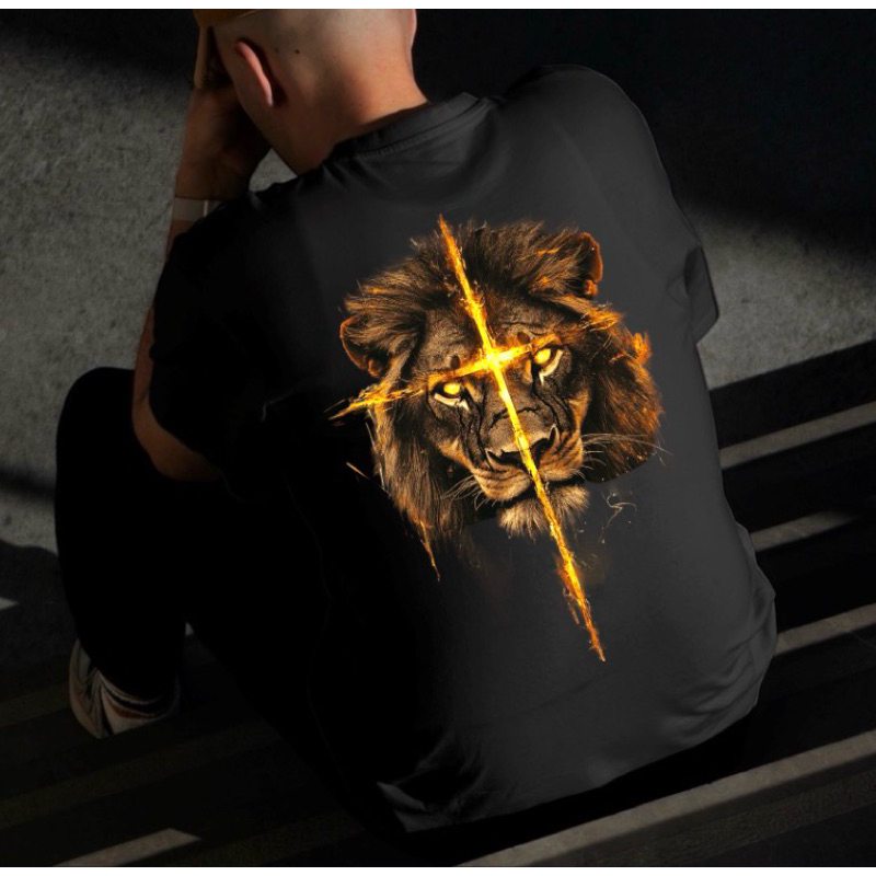 camiseta estampada tecido 100 algodão estampa religiosa nas na costa e na frente cores vibrantes que não desbotam
