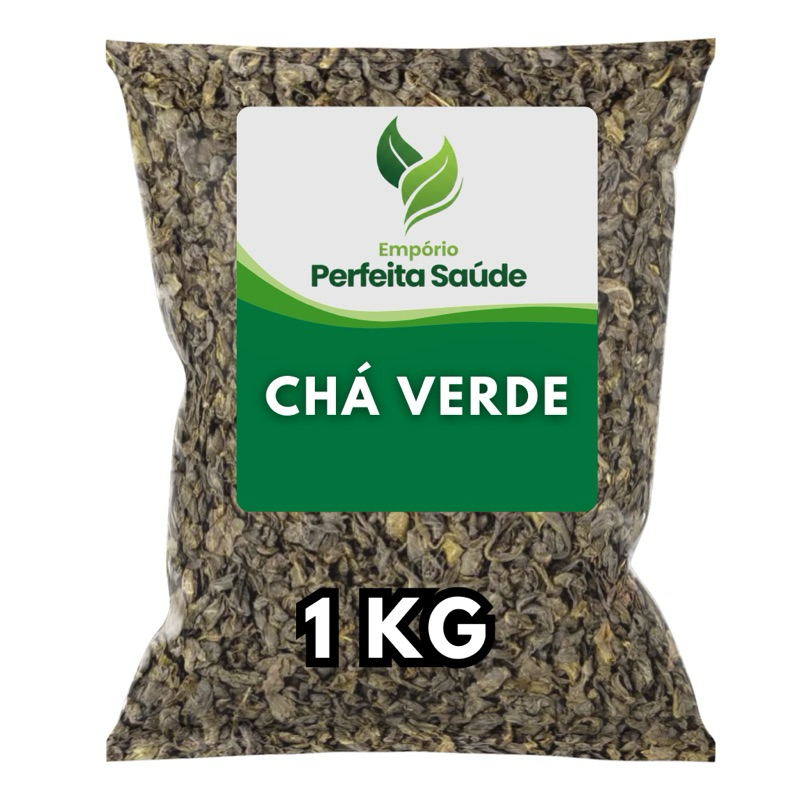 Chá Verde Desidratado 100% Natural e Puro (Safra Nova) 1Kg em Oferta na Shopee