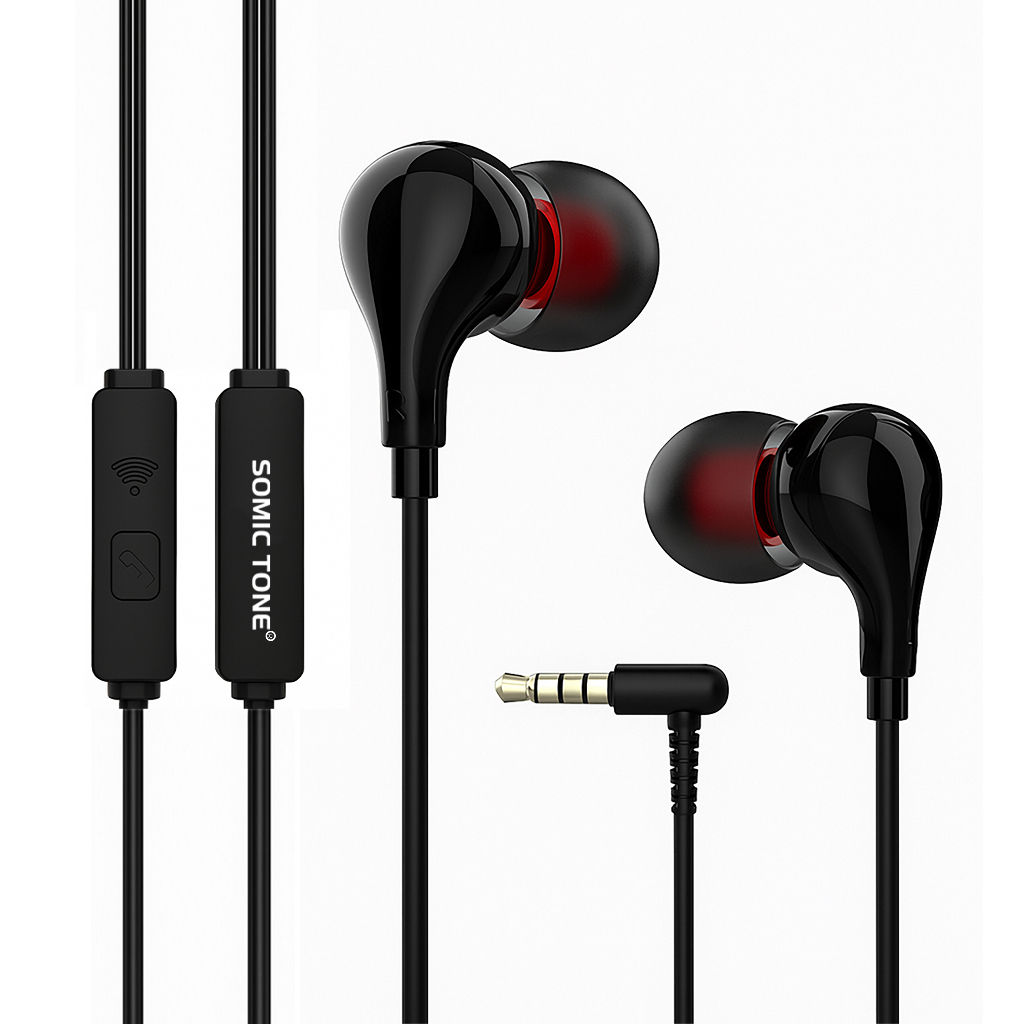 Fone De Ouvido Somic Tone S603 Gamer Com Microfone Extra Bass Som Hi-Fi Cabo Reforçado P2 Para Celular PC E Notebook Top