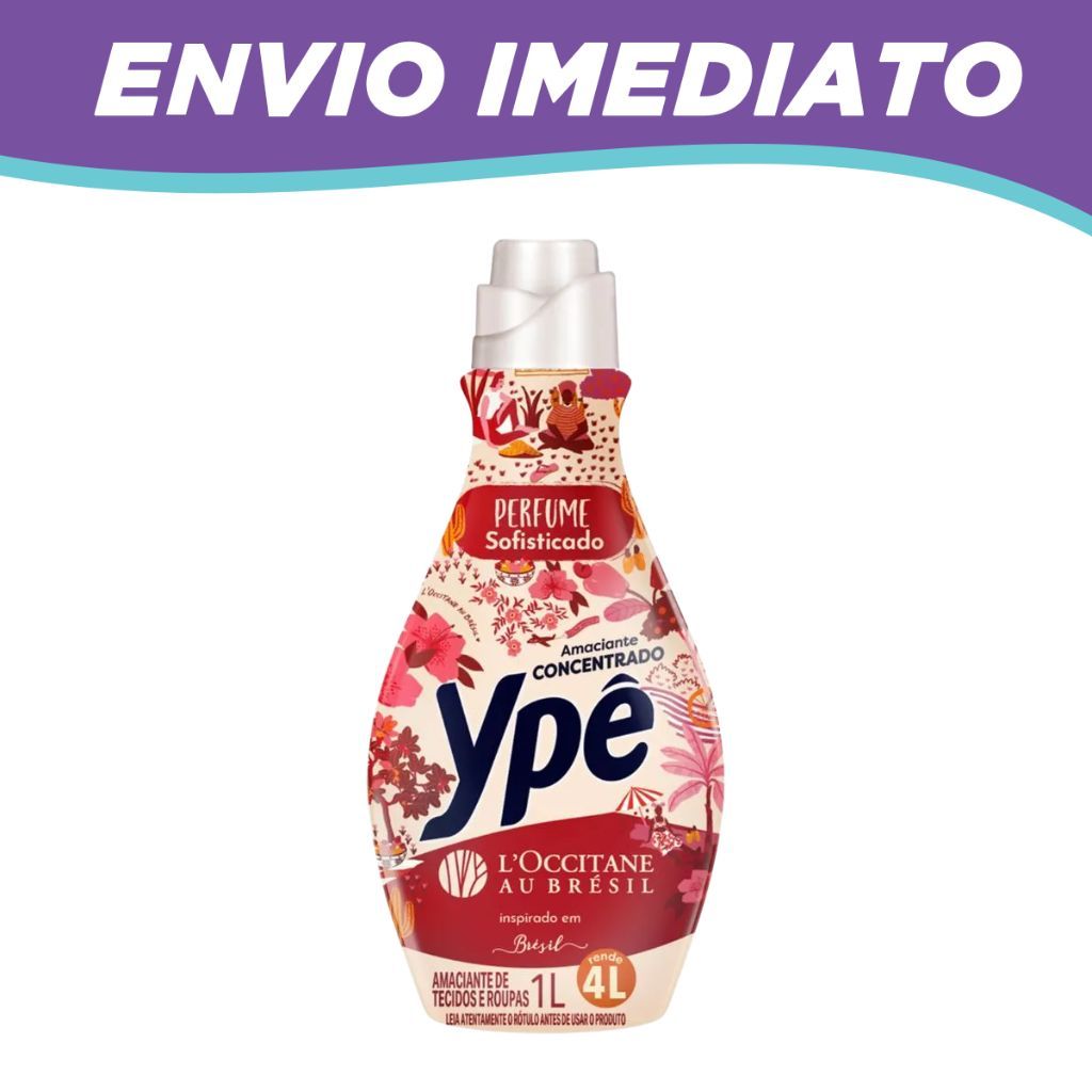 Amaciante Concentrado Brésil 1 Litro Ypê L'occitane