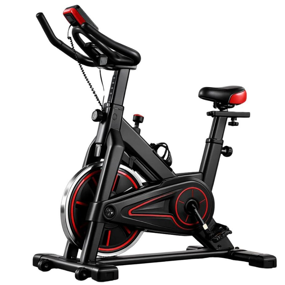 Bicicleta Spinning Ergométrica Inércia 6kg Home Treino Fitness Em Casa Corda de Pular