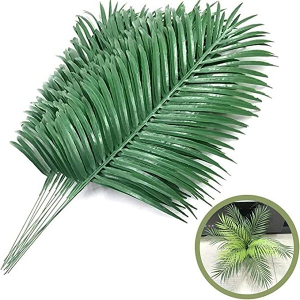 KIT 1/2/5 Folha Artificial Para Decoracao Em Jardins Casamentos Festas Casa e Decoração Jardinagem Plantas