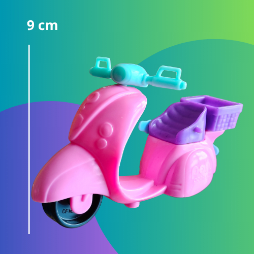 Lambreta Moto da Polly Série Polly Pocket Usada Ótimo Estado Baby Bonecas
