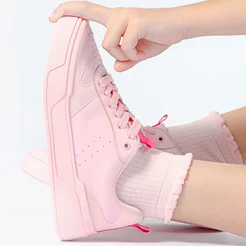 Tenis Infantil Meninas Casual Feminino Rosa Confortável Elegante Original