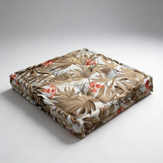 Almofada Futon Turca Estampada Assento Para Cadeiras Bancos e Palhetes Tamanhos 40x40 45x45 50x50 55x55 60x60 cm em Oferta na Shopee