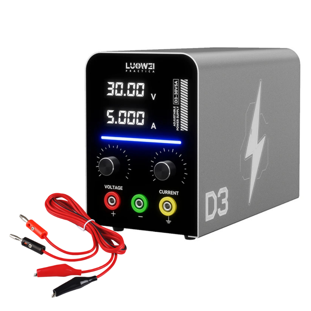 Luowei D3 Fonte Ajustável 30V 5A Digital Bancada Reparo Eletrônico