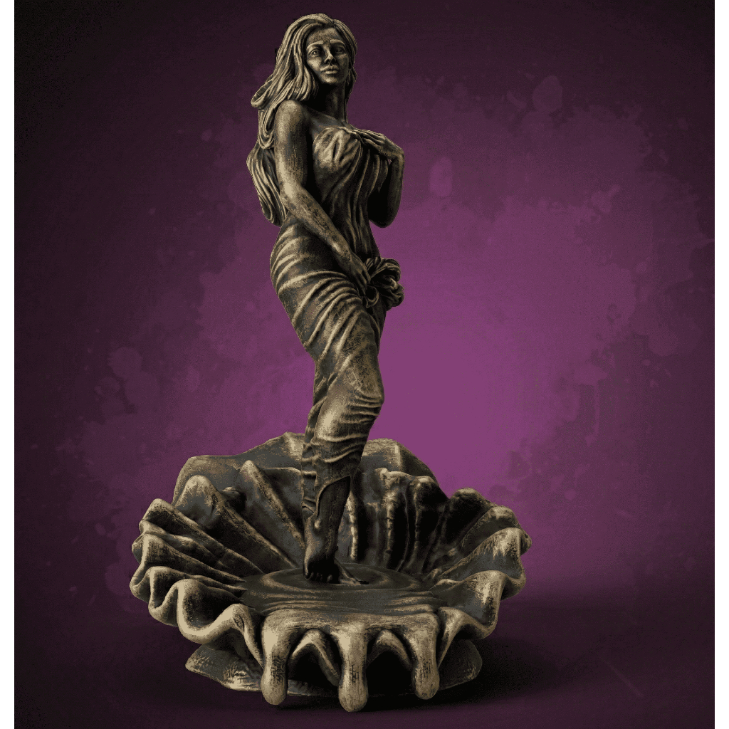 Deusa Afrodite Estátua em Resina (aprox. 18cm)