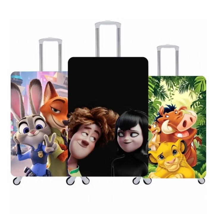 Capa de Mala Personalizada Personagens no Tecido Suplex - Estilo e Proteção em Oferta na Shopee