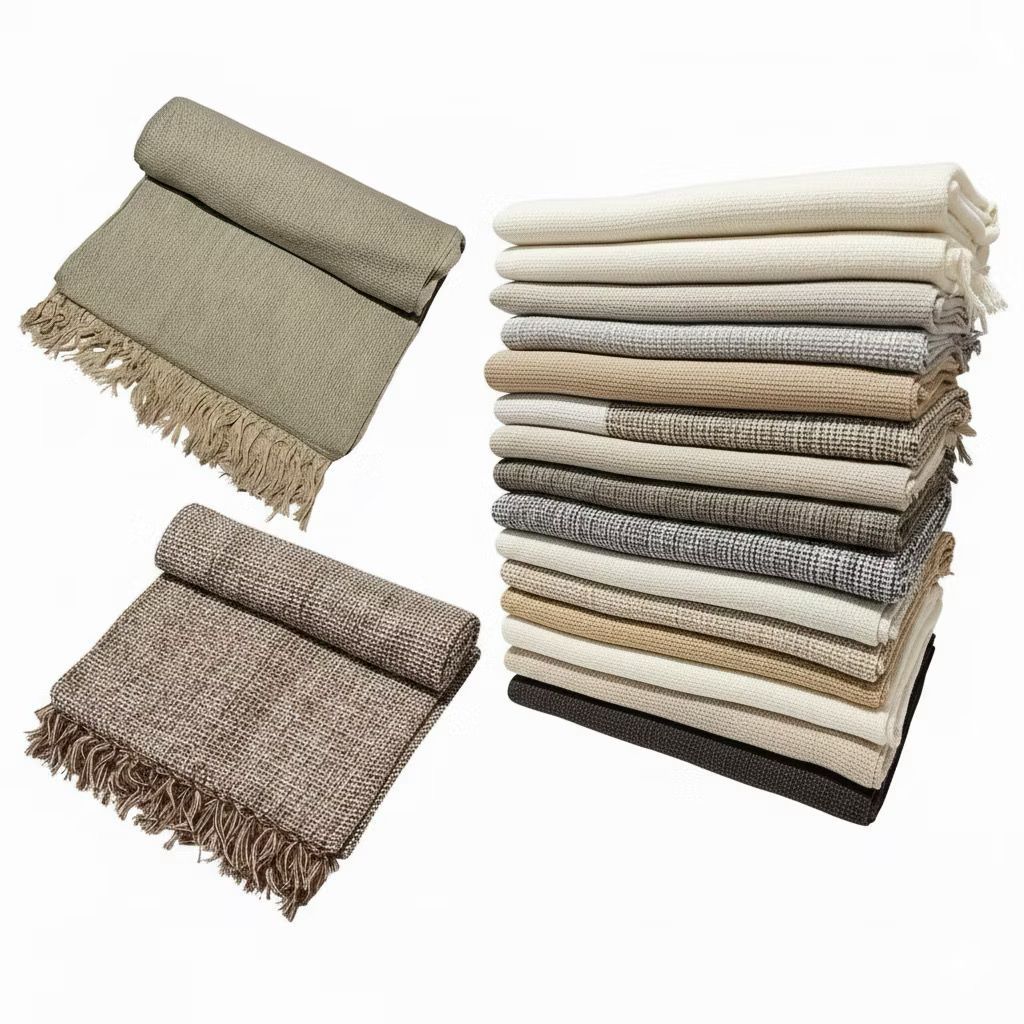 Kit 2 Mantas Decorativas Para Sofá 2.10x1.20 Gigante Tipo Capa 100% Algodão Luxuoso