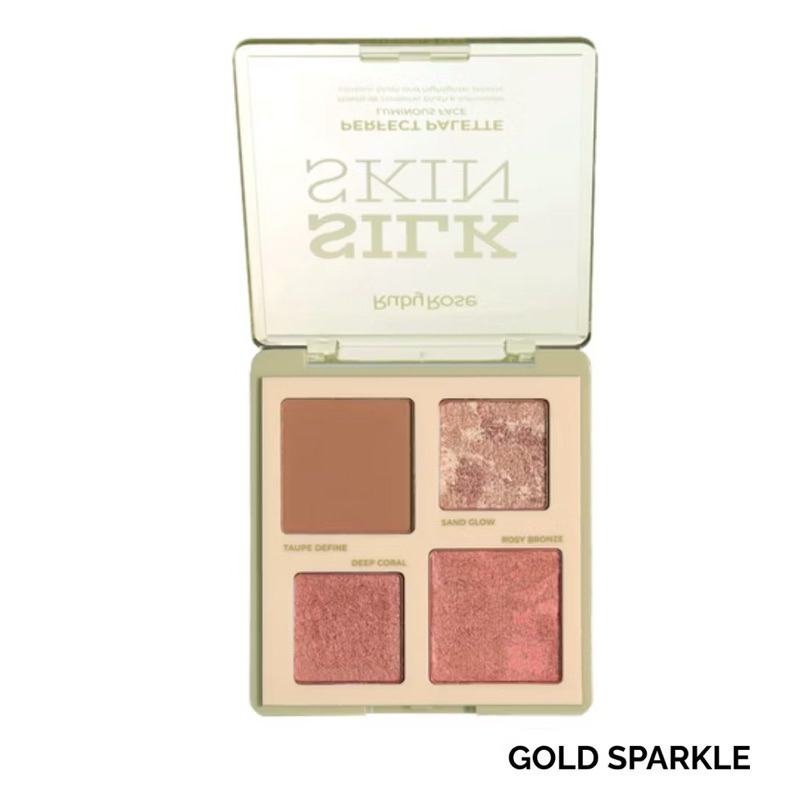 Paleta Silk Skin Ruby Rose – Contorno, Blush e Iluminador em Oferta na Shopee