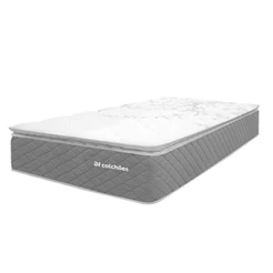 Colchão Queen Molas Ensacadas com Pillow Top Extra Conforto 158x198x33cm BF Colchões