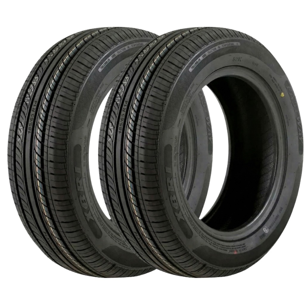 Kit 2 Pneus 185/65 R14 XBRI Fastway P7 86H Novos Aro 14 em Oferta na Shopee