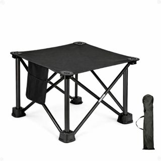 Cadeira Dobrável Camping Pesca Portátil Metal 32x32cm em Oferta na Shopee