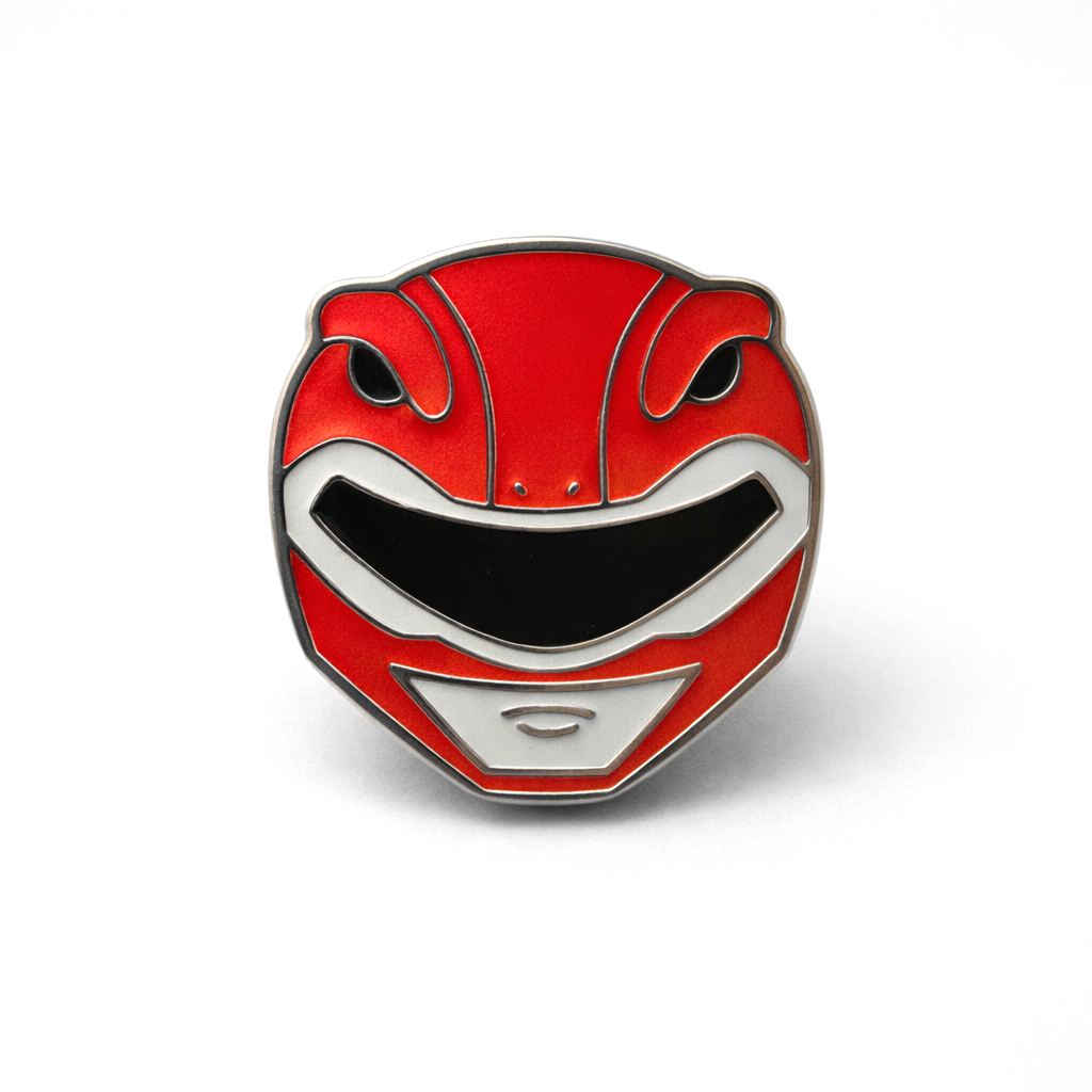 Pin Capacete Power Ranger Vermelho (Broche)