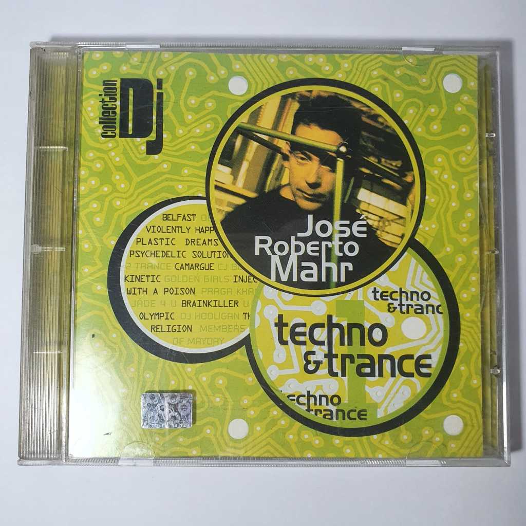 CD José Roberto Mahr – Techno & Trance | Eletrônica, DJ, Brasil, Anos 2000 - Retrô - Nostalgia Music