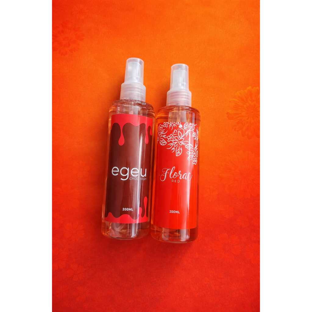 Kit Body Splash  egeu Dolce + Florata Red 200ml Feminino