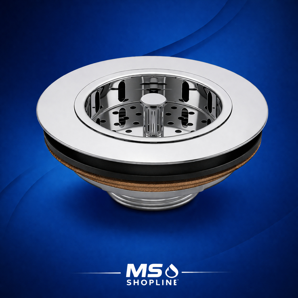 Válvula Americana 3.1/2 Metal Pia Cozinha Inox Cesto Removível Anti Entupimento Universal em Oferta na Shopee