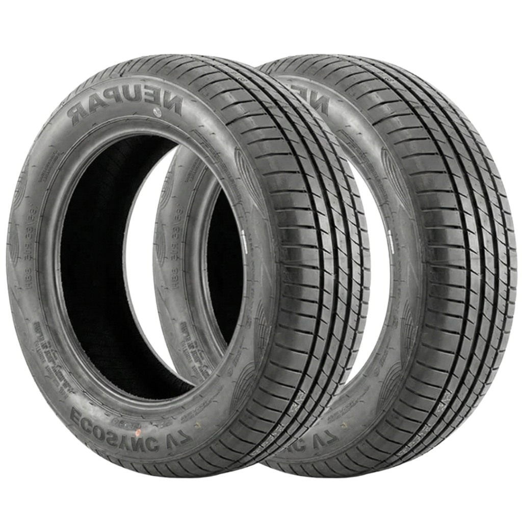 Kit 2 Pneus 195/65 R15 Neupar EcoSync V7 91V Novos Aro 15