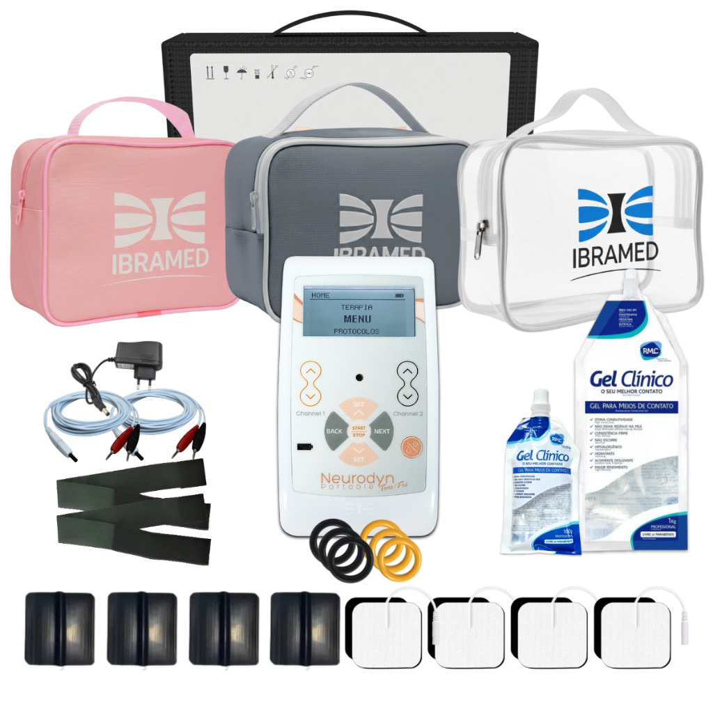 Neurodyn Portable TENS FES BURST Eletroestimulador Neuromuscular Versátil Ibramed