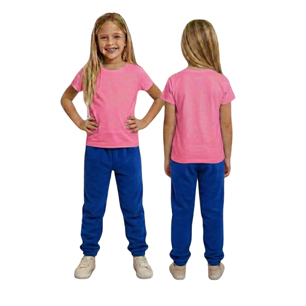 Calças Moletom Flanelada Infantil Masculino e  Feminina Unisex