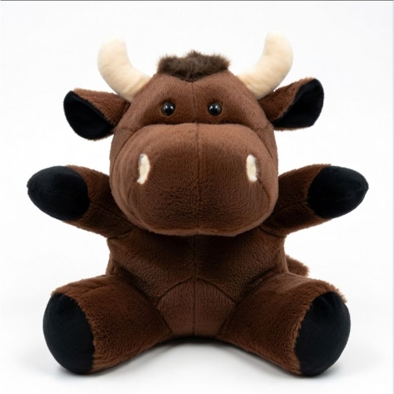 Pelúcia Fazendinha 30cm Ótima Qualidade Ursinho pelúcia Cavalo Boi Galinha Boi cara preta  Pato Vaca Porco Ovelha