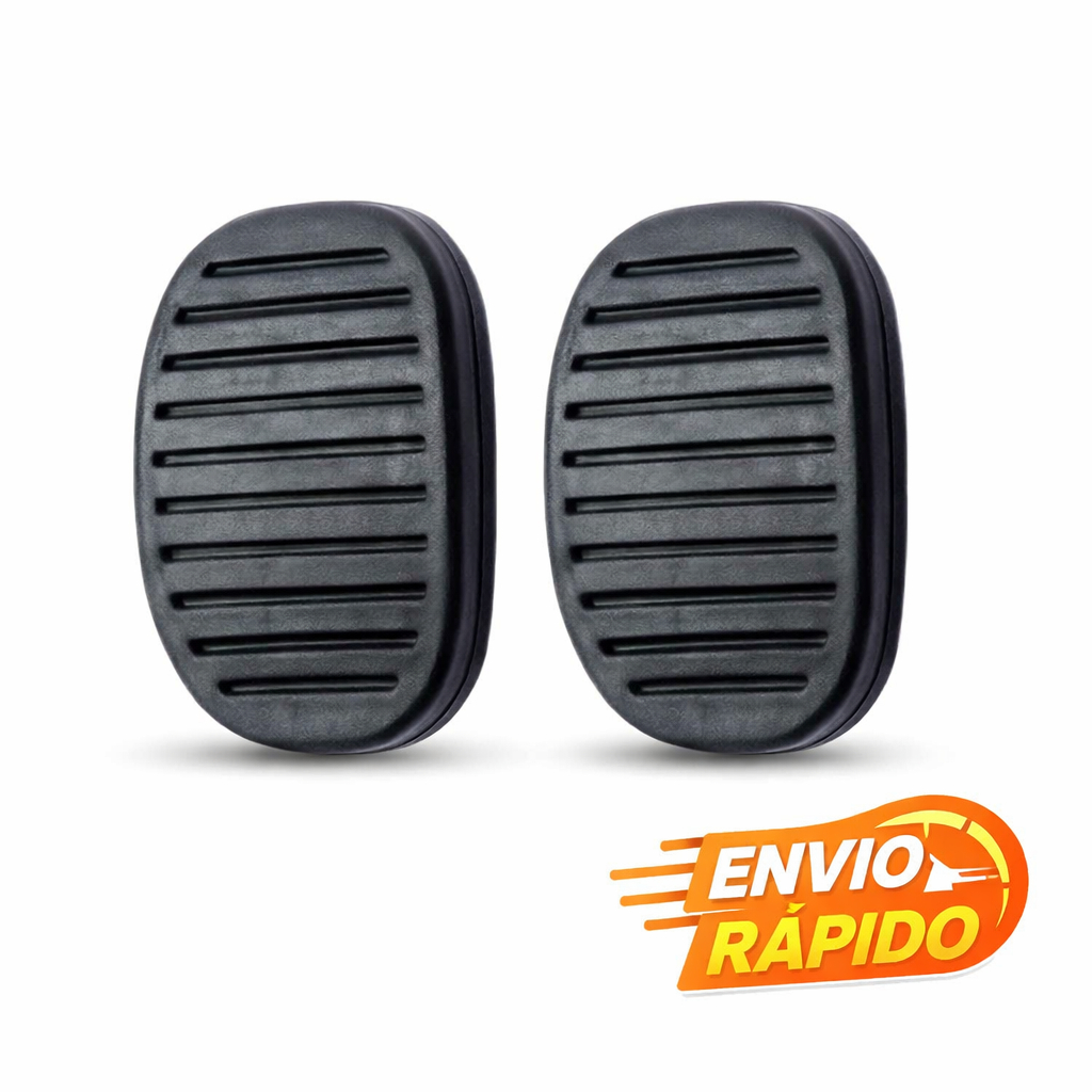 Kit Capa Borracha Pedal Uno Vivace Way 2011/ Palio Novo 2012/ Mobi / Bravo Freio/Embreagem