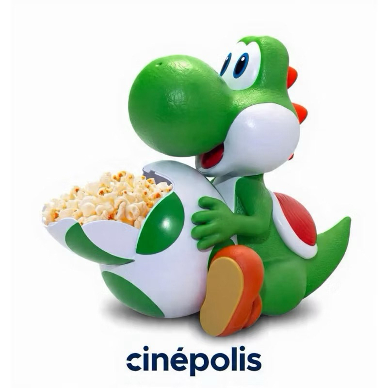 Balde Yoshi Cinepolis Super Mario Galaxy O Filme Original Nintendo 2026