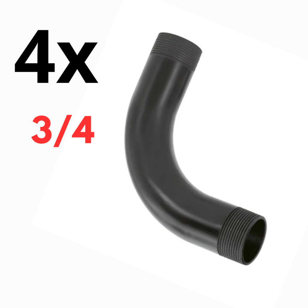 4  CURVAS PVC 3/4 em Oferta na Shopee