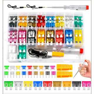 Kit 306 Pcs Fusível Lâmina Automotivo Carro Mini Sortido Com Caixa