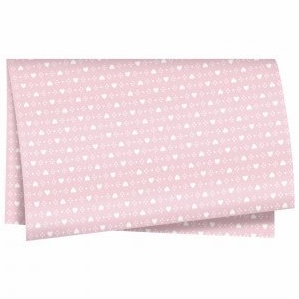 Poli Laise Coração Rosa Pétala 49cmx69cm , Albano - 10/20/50 folhas. em Oferta na Shopee