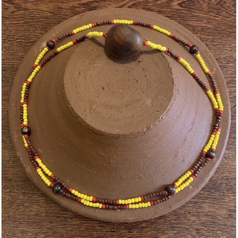 Guia de Baiano - Amarelo, Vermelho, Verde e Preto com Firma - 60cm