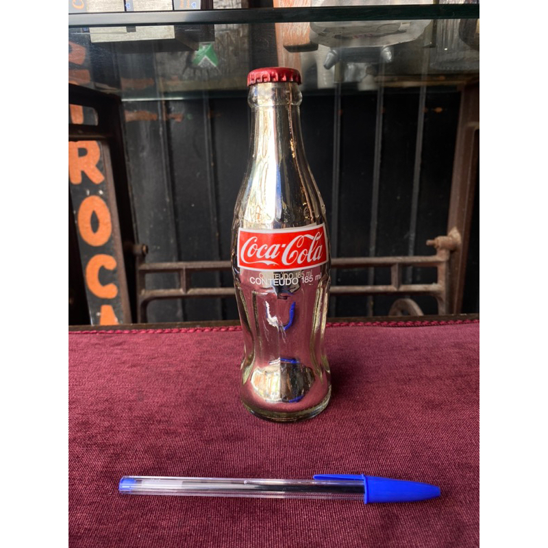 Garrafa antiga coca-cola cromada (ref:220)