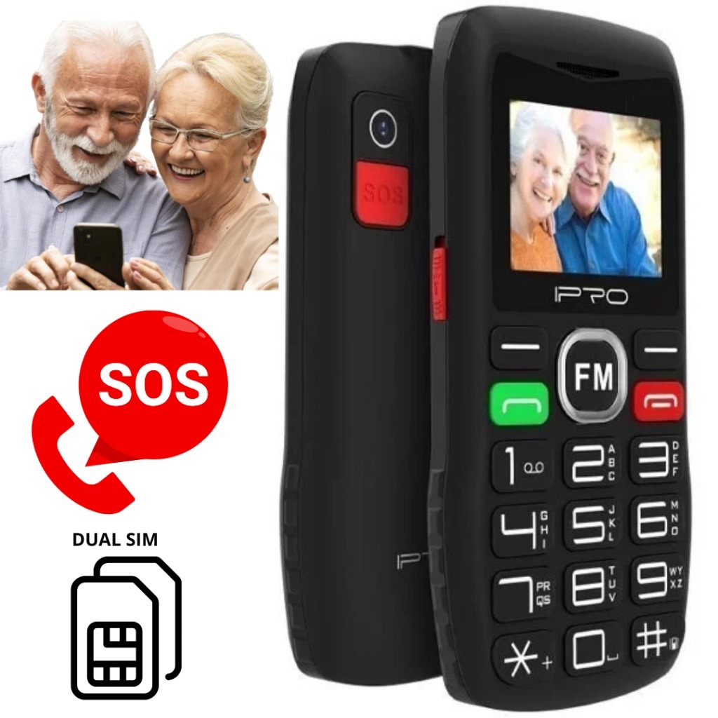 CELULAR PRA IDOSO SIMPLES 4G COM TECLAS GRANDES ANTIGO MP3 / RÁDIO / FM / BOTÃO SOS