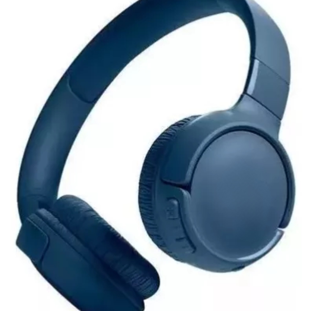 Fone Bluetooth Sem Fio Estéreo Dobrável com Microfone Integrado – Azul