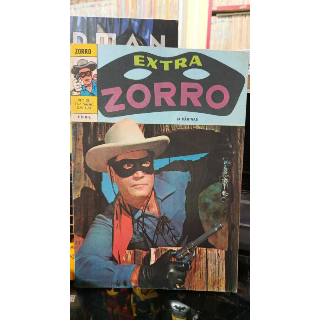 ZORRO Nº 23 3ª SÉRIE EDIÇÃO EXTRA EDITORA EBAL
