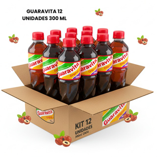Guaravita Guaraná Natural 12x300ml Guaraviton em Oferta na Shopee