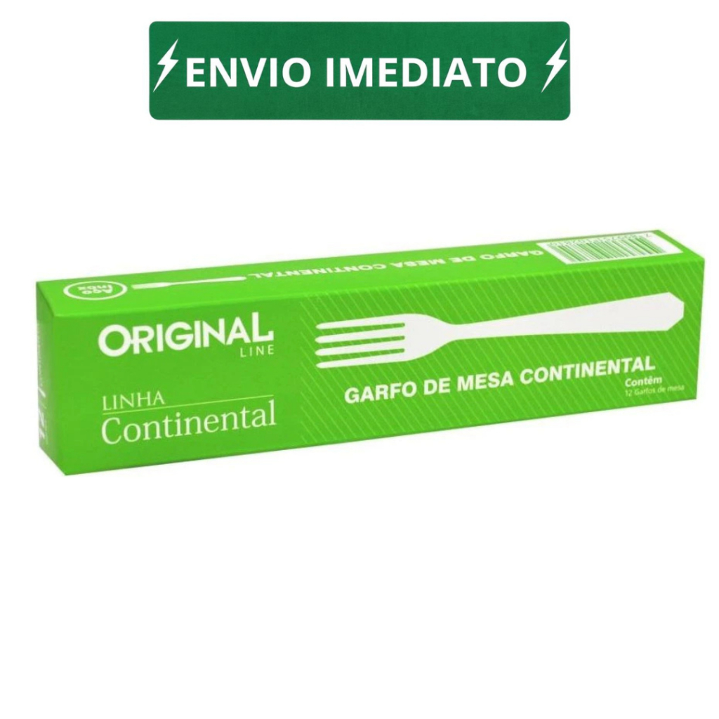 Jogo Aço Inox 24 Garfo Mesa Churrasco Premium Continental