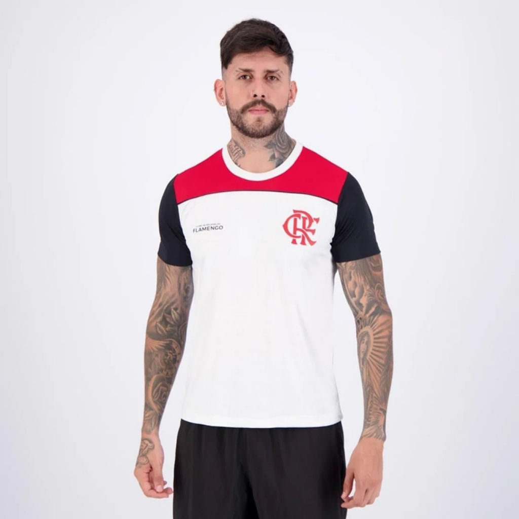 Camisa Futebol Flamengo Fulgor Licenciada Mengão Braziline