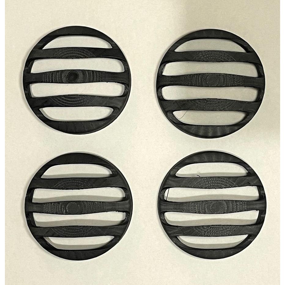 Kit com 4 capas de pisca Royal Enfield Classic 350, Meteor 350, Hunter 350 e Shotgun 650 63mm