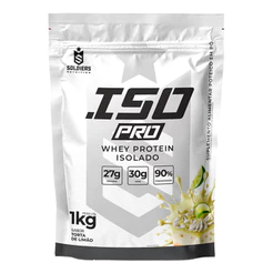 ISO PRO Whey Protein Isolado 1kg Soldiers Nutrition Suplemento Proteína Muscular