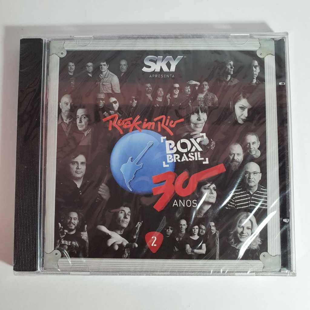 CD Rock in Rio Box Brasil 30 Anos Vol. 2 | Rock Nacional, Brasil, Anos 2010 - Lacrado - Original