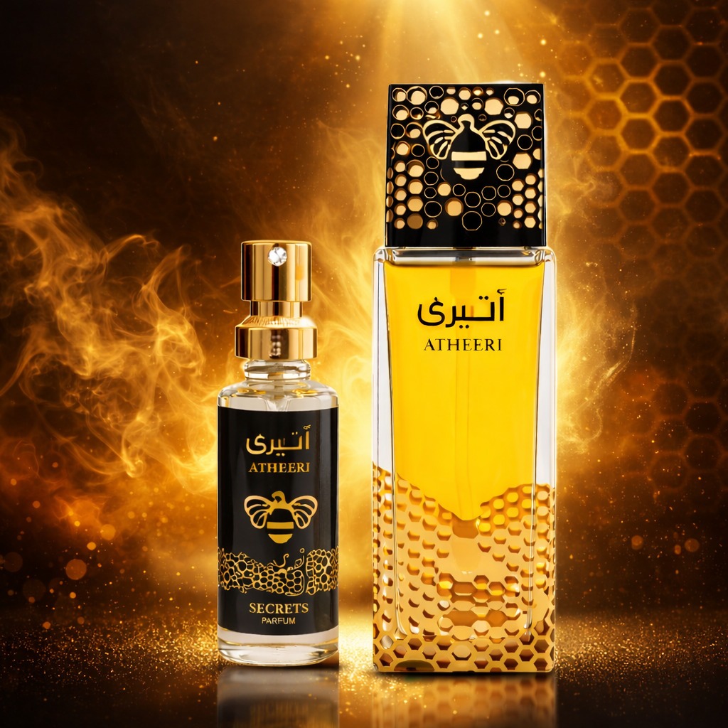 Perfume Atheeri 15ml Árabe Alta Fixação Projeção Perfume da Abelhinha