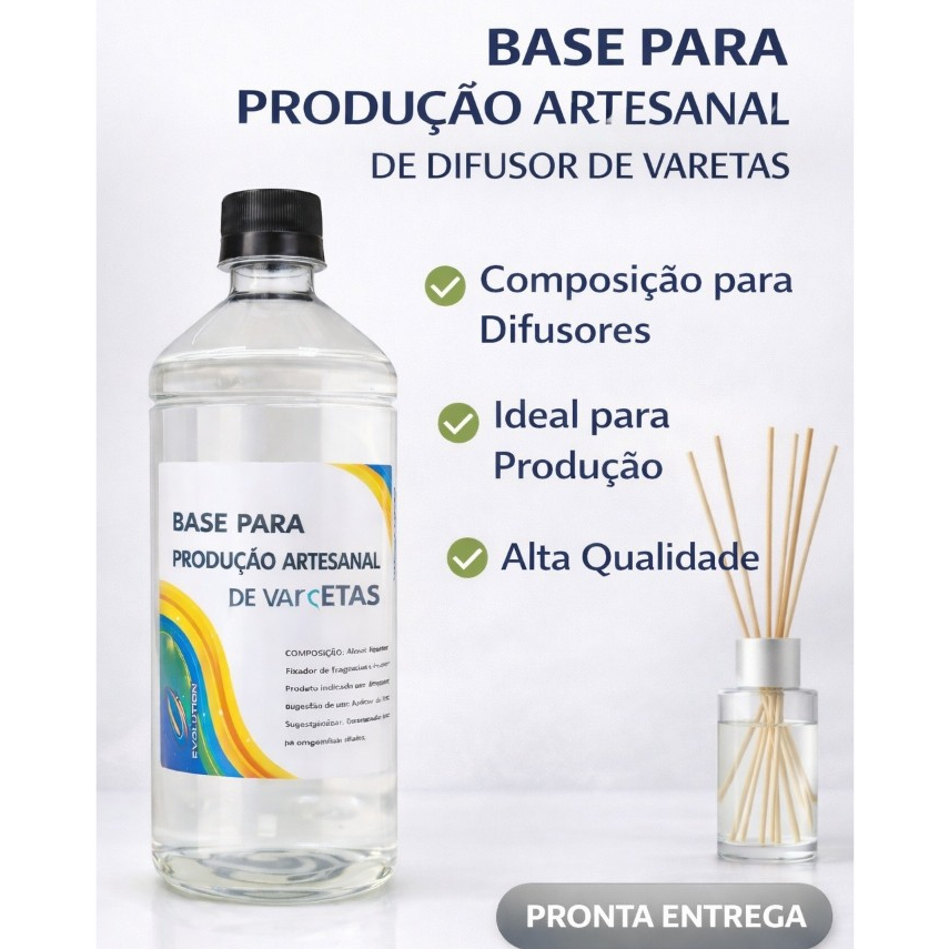 Base para Difusor de Varetas | Produção Artesanal | Alta Fixação | Rende Muito