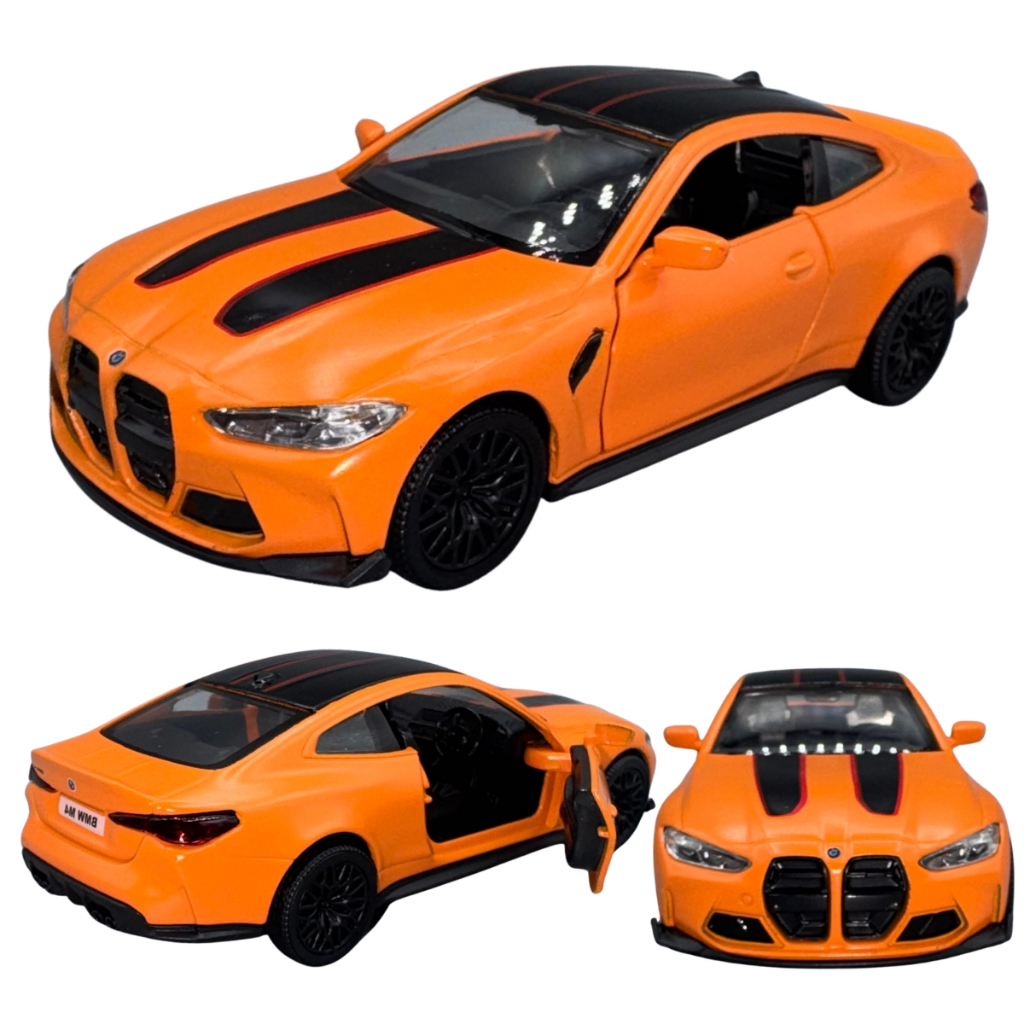 Miniatura Carro Bmw M4 Csl Escala 1:36 Coleção Metal