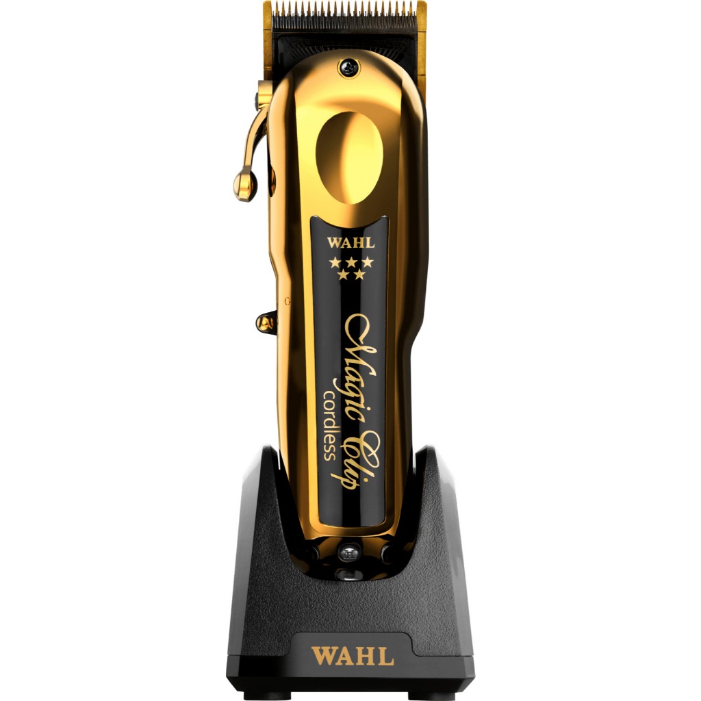 Máquina de Cortar Cabelo Wahl Magic Clip Cordless Gold Bivolt – Profissional, Sem Fio
